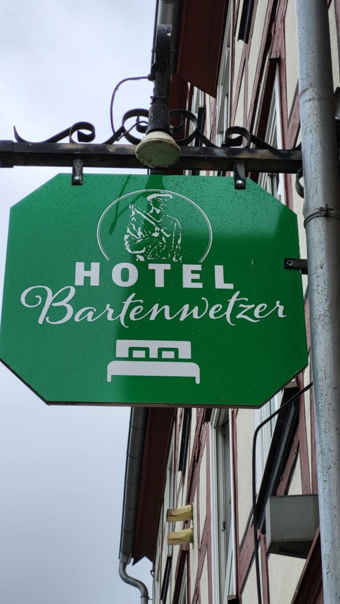 Pension Bartenwetzer Vormals Hotel Ellenberger Melsungen Exterior photo